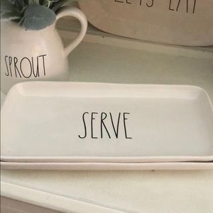 Rae Dunn serve large platter